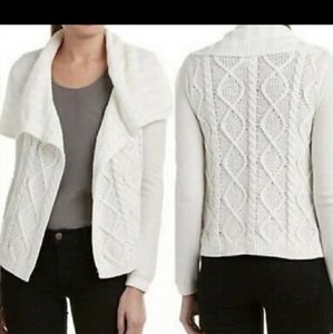 Cardigan with awesome collar